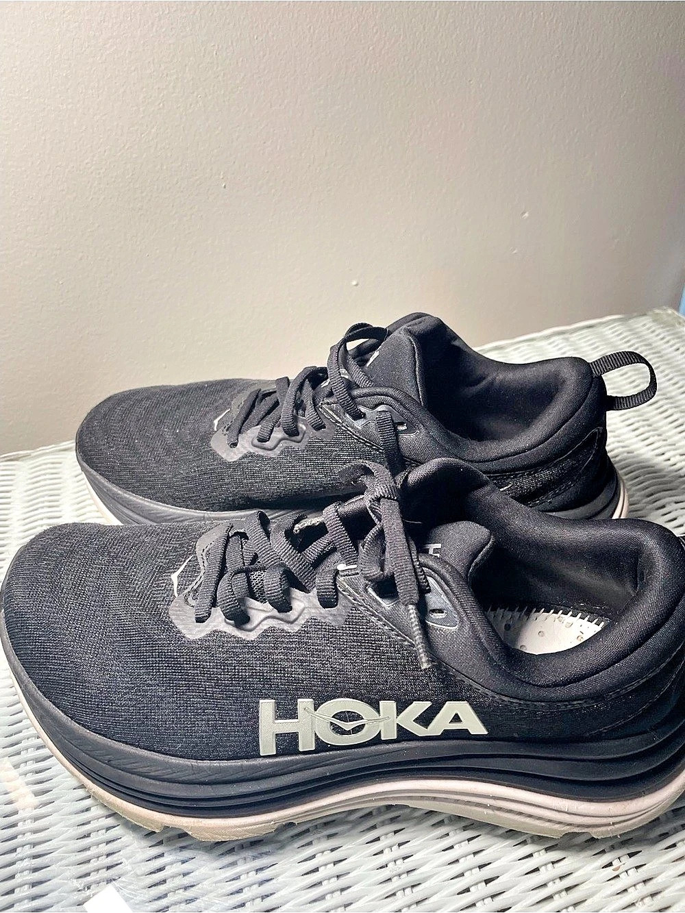 HOKA Gaviota Women's Black Running Shoes US 8.5